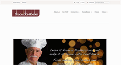 Desktop Screenshot of chocolate-atelier.com