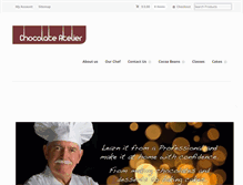 Tablet Screenshot of chocolate-atelier.com